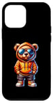 iPhone 12 mini Small Teddy Bear Cool Graphic Hip Hop Kids Men Boys Young Case