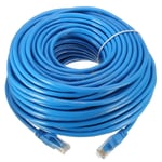 : Cable Reseau Ethernet RJ45 30m Cat.6 Bleu, Qualité Pro, Haut Debit, Compatible Connexion Internet, Box, TV, PC, Portable, Console, Switch, Routeur....[G1011]