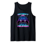 11 Years Old Awesome Video Gamer Girl 11th Birthday Girl Tank Top