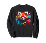 Adorable Red Panda Graphic - Cute and Cuddly Red Pandas Sweatshirt