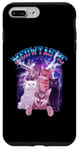 Coque pour iPhone 7 Plus/8 Plus Meowtastic Meow Cat Fantastic 80s Funny Kitten Cats Lover