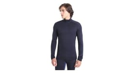 Baselayer icebreaker 1 2 zip merino 260 tech bleu