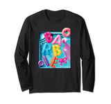 Barbie - Dream Summer Pool Floaties Long Sleeve T-Shirt