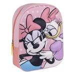 Minnie Mouse Et Marguerite Canard 3D Sac à Dos Rose 33cm X 27.9cm (33cm X 28cm)