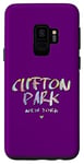 Galaxy S9 Clifton Park New York - Clifton Park NY Watercolor Logo Case