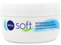 Nivea Soft Tub Moisturising Cream 300ml X 1