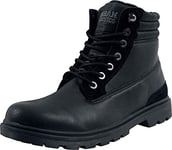 Urban Classics Homme Bottes d'hiver Chukka, Noir, 37 EU