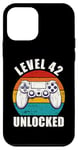 iPhone 12 mini Level 42 Unlocked Funny Video Gamer 42 Birthday 42 Year Old Case