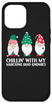 iPhone 12 Pro Max Chilling With My Marching Band Gnomies Funny Gnome Xmas PJs Case