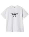 Carhartt WIP Spree Half Tone Tee - White/Black Colour: White/Black, Size: XX Large