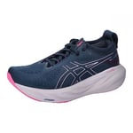 Asics Women's Gel-Nimbus 25 Sneaker, French Blue/Lilac Hint, 10.5 UK