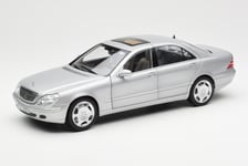 183810 Mercedes S600 W220 Silver Metallic Norev 1/18