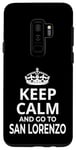 Coque pour Galaxy S9+ Souvenir de San Lorenzo « Keep Calm And Go To San Lorenzo ! »