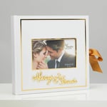 Always & Forever 25 page Wedding Scrap Book With Photo Holder New and Boxed