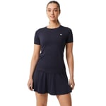 Björn Borg Ace Slim T-Shirt, Padel- og tennis T-skjorte dame Navy XS