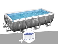 Kit piscine tubulaire rectangulaire Bestway Power Steel 4,04 x 2,01 x 1,00 m + 6 cartouches de filtration