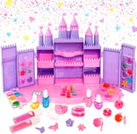 Little Fairy Princess Cosmetic Castle - Girls Make-up Playset