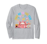 Take Me To State And County Fairs Pop Corn Ferris Wheel Long Sleeve T-Shirt