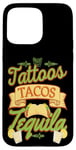 iPhone 15 Pro Max Tattoos Tacos Tequila Tex-Mex Tattooer Case