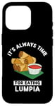 Coque pour iPhone 16 Pro Lumpia Food Lover It's Always Time For Manger Lumpia