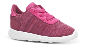 Adidas Babysneaker Burgunder/pink  - Str. 21 - Syntetisk/tekstil/gummi/