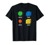 Funny Neutron Protone Electronic Crouton Science T-Shirt