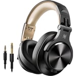 Casque Bluetooth sans Fil OneOdio Casque Audio DJ Casque Studio Casque Filaire Casque Monitoring avec Prise 6.35 & 3.5mm pour Piano