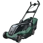 Bosch Home and Garden Lawnmower AdvancedRotak 650 (1700 Watts, Cutting Width: 40 cm, Cutting Height: 25-80 mm, Lawns up to 650 m², in Carton Packaging)