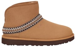 UGG Femme Classic Mini Crescent Botte Tendance, Chestnut, 45 EU