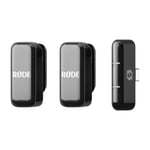 RØDE Wireless Micro, trådløst USB-C mikrofonsystem, black