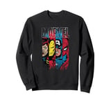 Marvel Iron Man Captain America Spider-Man Assemble Sweatshirt