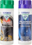 Nikwax Tech Wash/Polar Proof Wash In Waterproofer Twin Pack 300ml