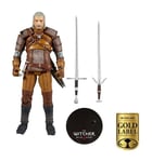 Mc Farlane - The Witcher - Geralt 1/12 - Gold Label