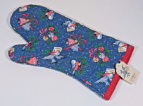 Cath Kidston - RARE Merry Christmas Single Oven Glove Mitt - BRAND NEW WITH TAG!