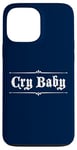 Coque pour iPhone 13 Pro Max Design gothique original CRY BABY