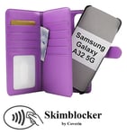 Skimblocker XL Magnet Fodral Samsung Galaxy A32 5G (A326B) (Lila)