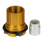 Hope Pro 2 Evo Microspline Freehub Body - Gold / 12 Speed Quick Release