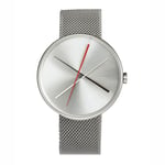 Projects Watches Crossover" Quartz Maille Acier Inox Unisex Montre Homme Argent