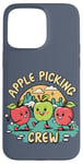 Coque pour iPhone 15 Pro Max Apple Picking Crew Mignon Automne Automne Orchard Assorti Famille