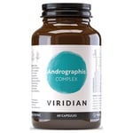 Viridian Andrographis Complex Vitamin C and Zinc 60 Capsules