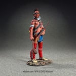 BRITAINS SOLDIERS 16174 - Art of War, Shawnee Indian Warrior, Metal Figure