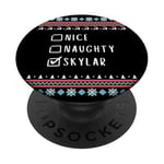 Gentile Coquine Noël Skylar Pull Moche PopSockets PopGrip Adhésif