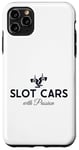 Coque pour iPhone 11 Pro Max Slot Cars avec fente pour mini voiture RC