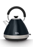 Morphy Richards Venture Retro Onyx Pyramid 1.5L 3KW Kettle in Black 100334