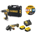 Pack d'outils 18V XR - DEWALT - DCD791-DCG405 - Sans fil - Batterie