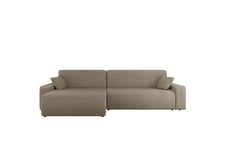 Barile Sofa med Divan 3-seter - Beige sjeselong