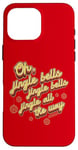 Coque pour iPhone 16 Pro Max Paroles de Noël Jingle Bells Jingle All The Way Peggy Lee