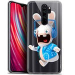 Coque pour 6.5" Xiaomi Redmi Note 8 Pro, Ultra Fin Lapins Crétins Techno Lapin