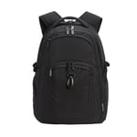 Amazon Basics - Sac à dos de voyage pour ordinateur portable 17", Noir