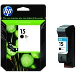 HP bläckpatron 15 original svart 28 ml